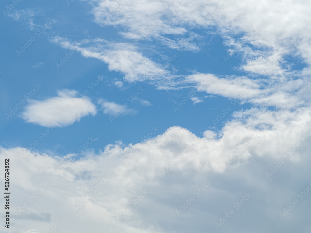 Obraz premium Background is sky and cloud