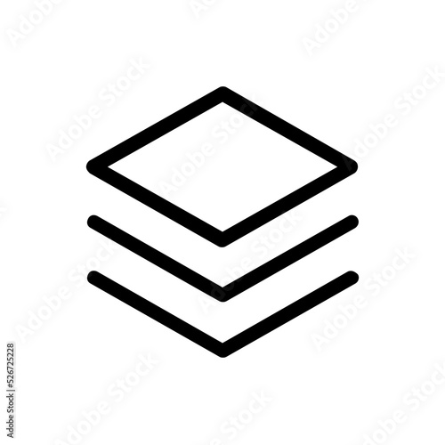 layers line icon