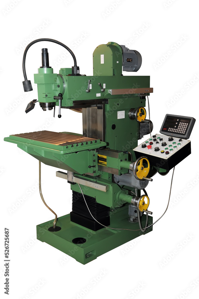 Milling machine details and parts