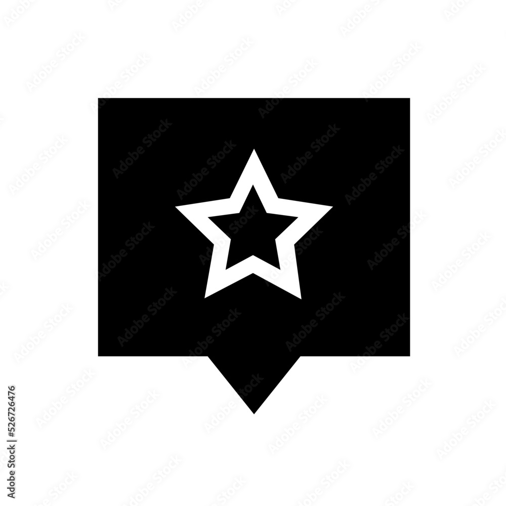 starred message glyph icon starred message glyph icon