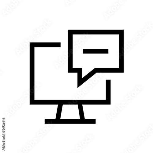 message line icon