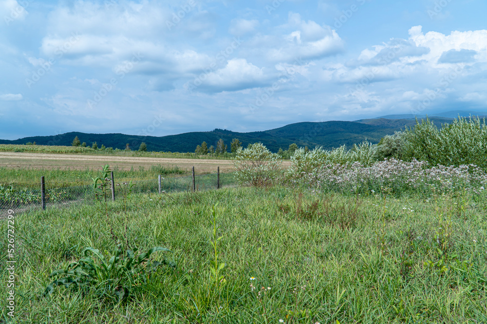 Amazing landscape with mountain views, with breathtaking sky Amazing landscape with mountain views, with breathtaking sky