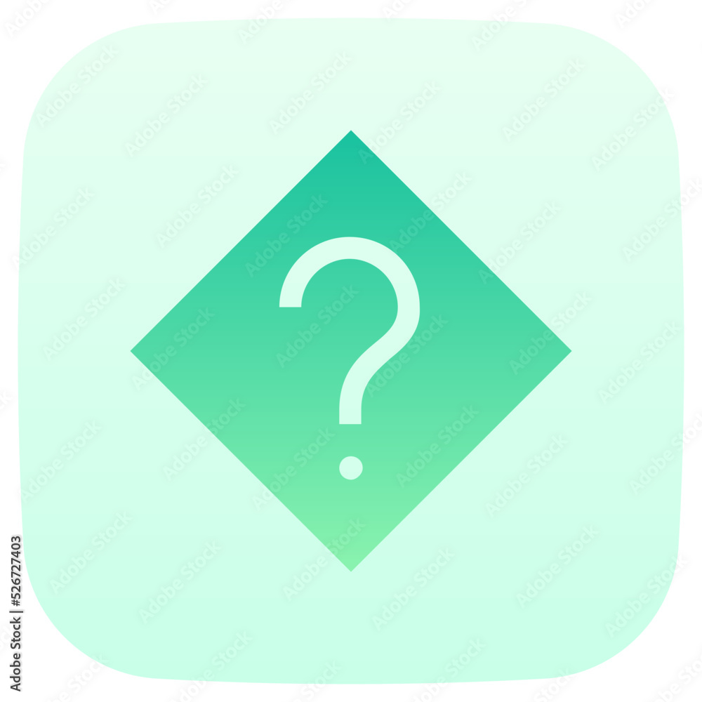 help flat gradient icon help flat gradient icon