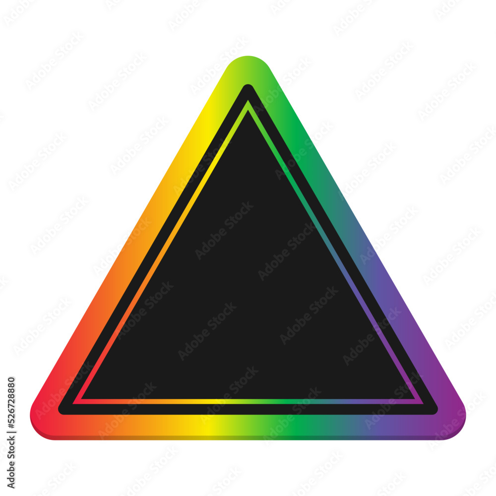 rainbow lgbt geometric frame rainbow lgbt geometric frame