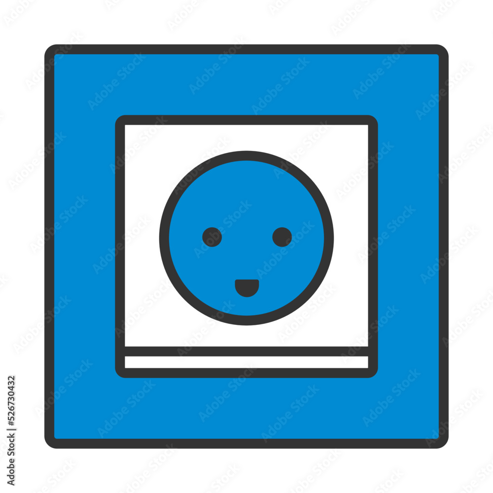 Austria Electrical Socket Icon Austria Electrical Socket Icon