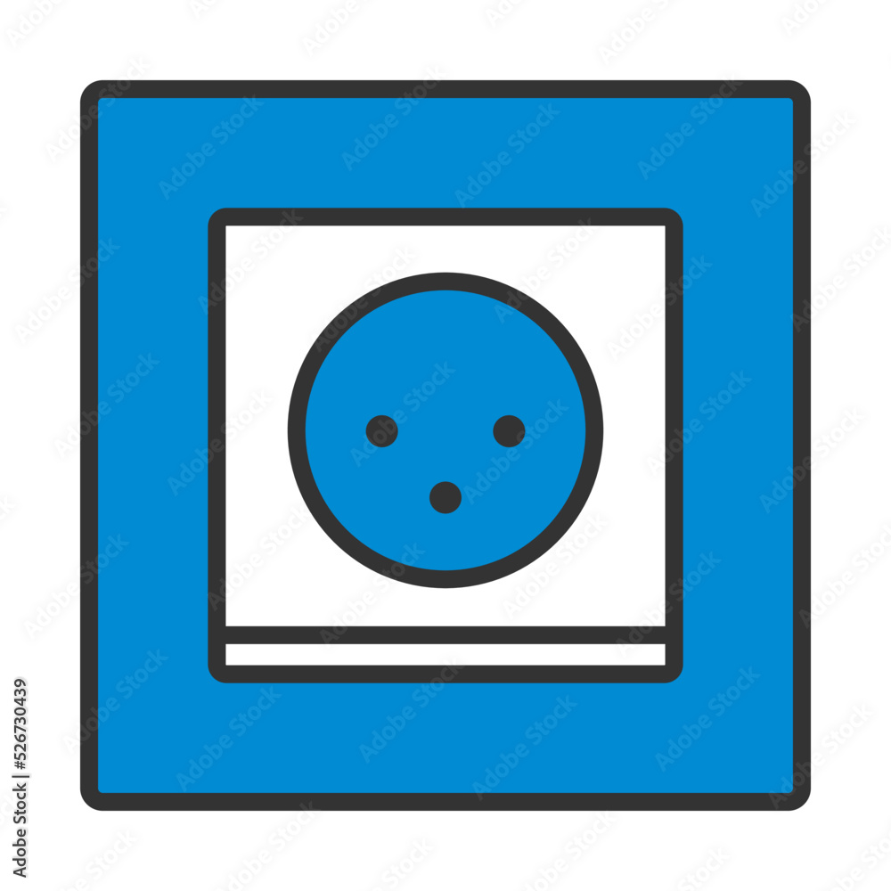 South Africa Electrical Socket Icon South Africa Electrical Socket Icon