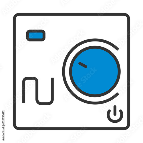 Warm Floor Wall Unit Icon
