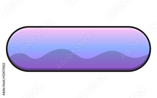 rectangle gradient wavy button
