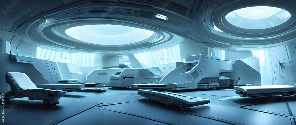 Artistic concept painting of a beautiful sci-fi futuristic hospital. Tender and dreamy design, background illustration. Artistic concept painting of a beautiful sci-fi futuristic hospital. Tender and dreamy design, background illustration.