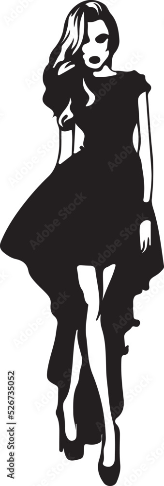 Girl in a beautiful dress | Girl, Fashion illustration, Art girl Girl in a beautiful dress | Girl, Fashion illustration, Art girl