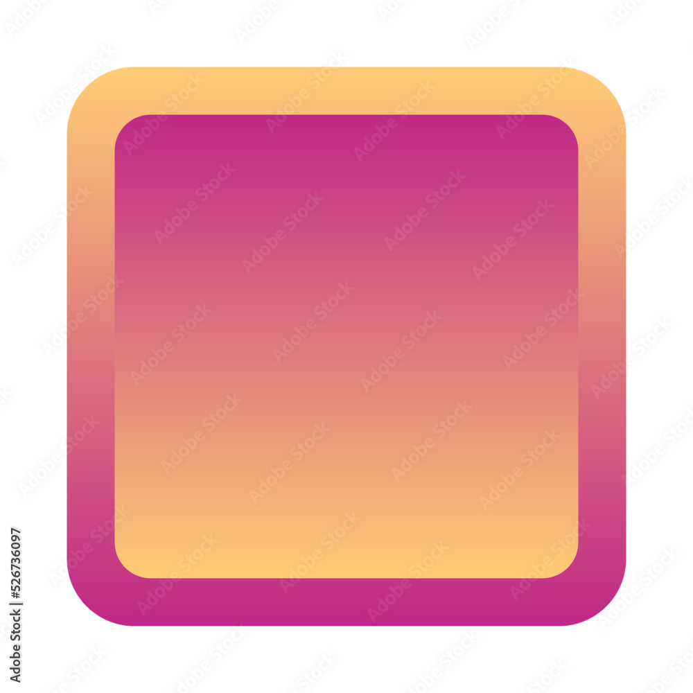 gradient square button
gradient square button