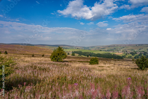 Hills around Haworth West Yorkshire England, Bronte Country