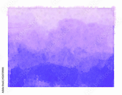 purple watercolor paper background, abstract wet impressionist gradient paint pattern, graphic design