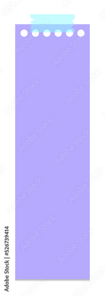 long colorful sticky note long colorful sticky note