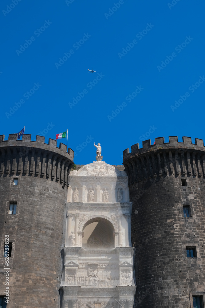 naples italy building history architecture  landmark old classic art europe vintage 