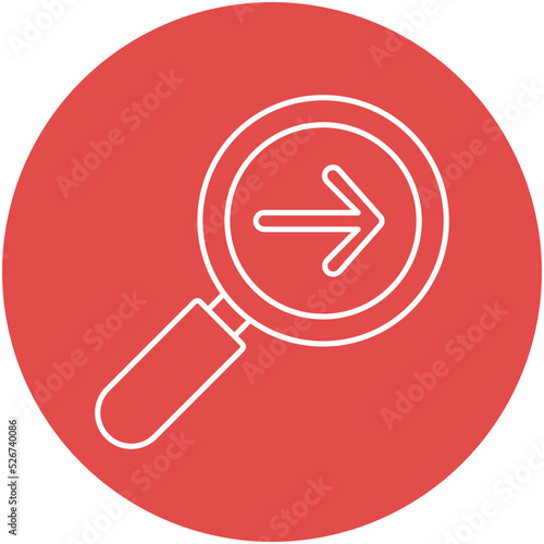 Magnifire Isolated Vector icon which can easily modify or edit

