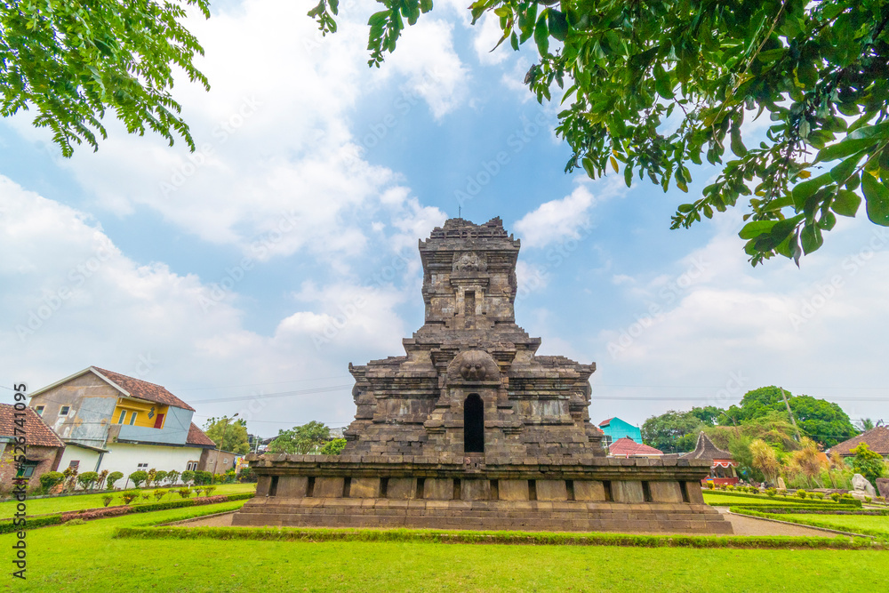 Singasari Temple at Candi Renggo village, Singosari, Malang, the Hindu-Buddhist temple was built around 13th during the Singosari Kingdom and was partially restored in the 1930's by Dutch government.