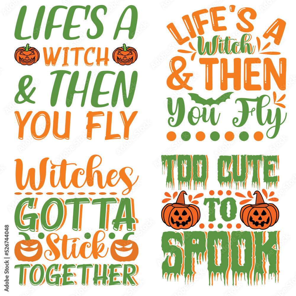 Pumpkin Quotes T-shirt Design Bundle Pumpkin Quotes T-shirt Design Bundle