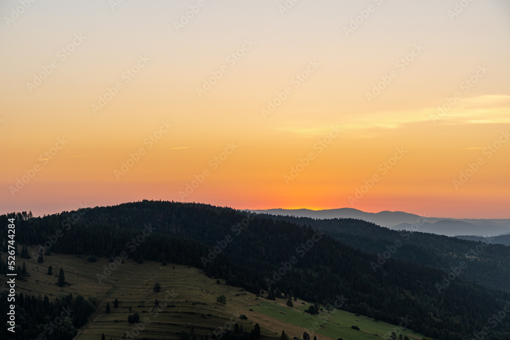 Obraz premium Góry, tatry, zakopane, polska, zamagurie, Góry, tatry, zakopane, polska, zamagurie, słowacja, karpaty, wschod slonca, sunset