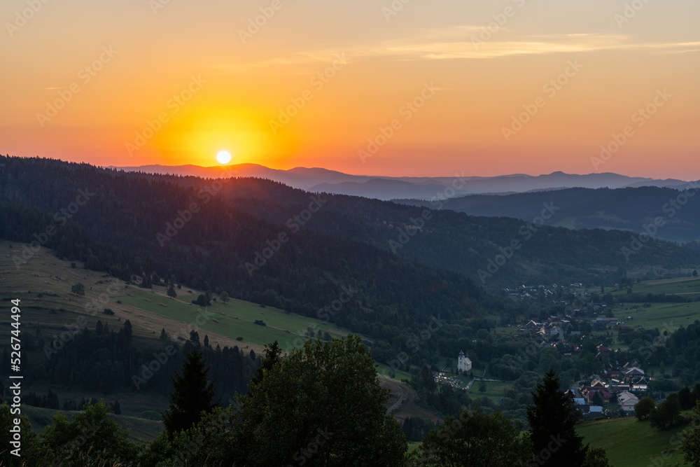 Obraz premium Góry, tatry, zakopane, polska, zamagurie, Góry, tatry, zakopane, polska, zamagurie, słowacja, karpaty, wschod slonca, sunset