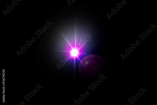 Wallpaper Mural Abstract lens flare space or time travel concept background Torontodigital.ca