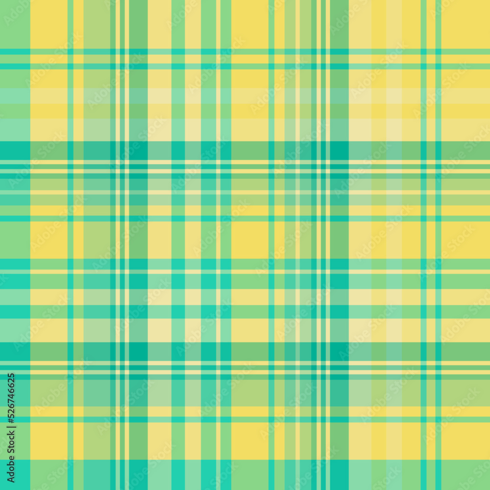 Seamless pattern in simple yellow and green colors for plaid, fabric, textile, clothes, tablecloth and other things. Vector image. Seamless pattern in simple yellow and green colors for plaid, fabric, textile, clothes, tablecloth and other things. Vector image.