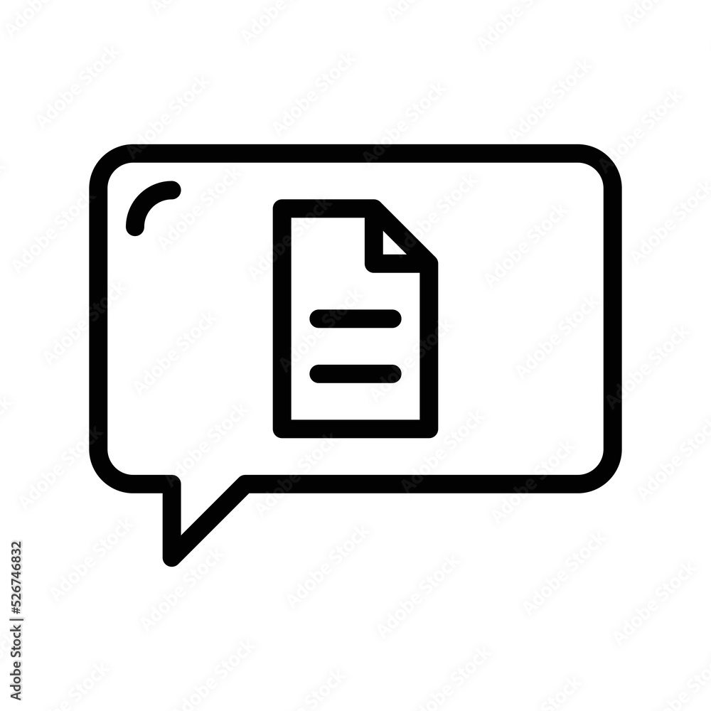 Vector Icons File Message Lineal Style. Pixel Perfect and Editable Stroke. Vector Icons File Message Lineal Style. Pixel Perfect and Editable Stroke.