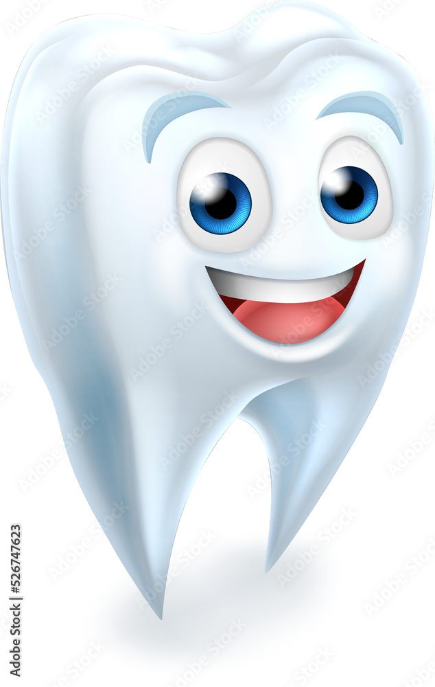 Tooth Dental Mascot