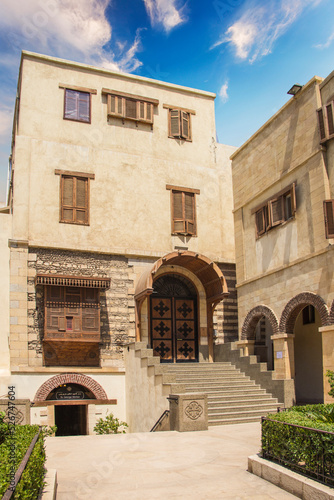 The St George Shrine in the Coptic Cairo district of Old Cairo  Egypt