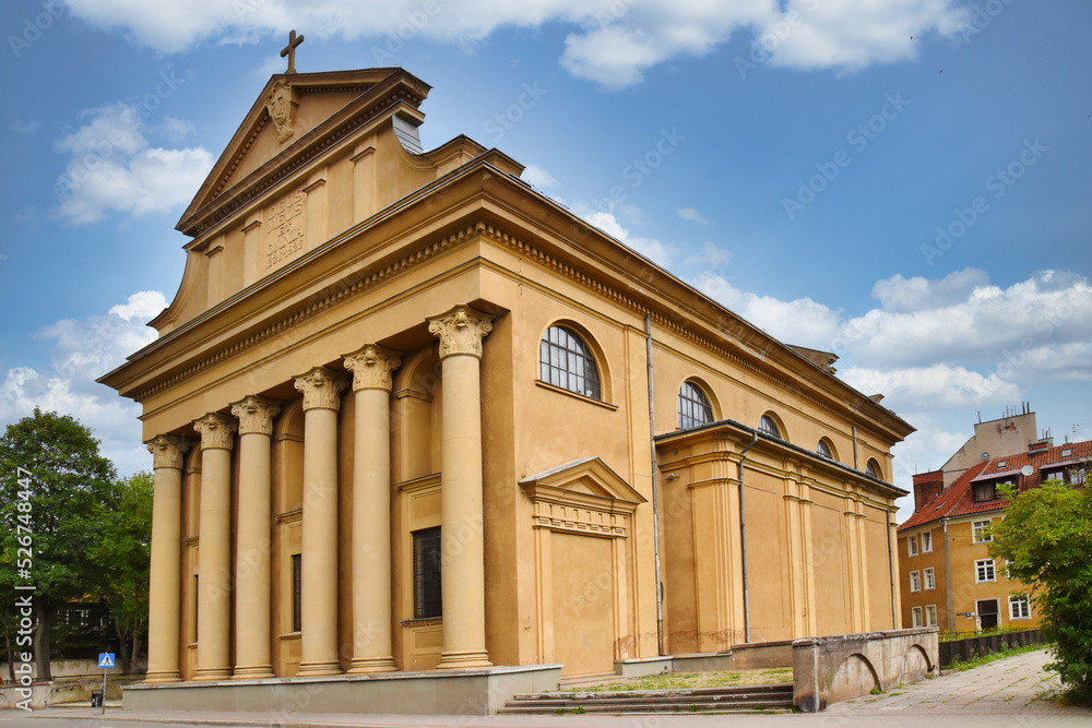 Kościół Franciszkański w Olsztynie - obrazy, fototapety, plakaty 