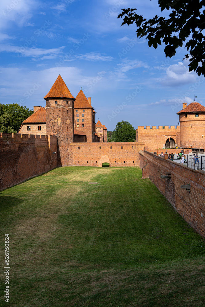 zamek, castle, malbork, zabytki , polska