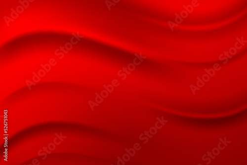 Smooth red silk fabric, design template for beauty and fashion product