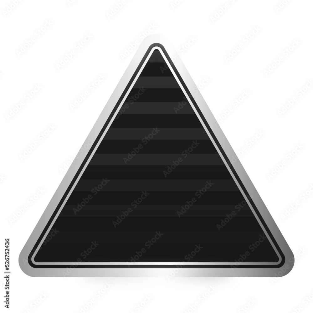 black triangle silver frame background
black triangle silver frame background