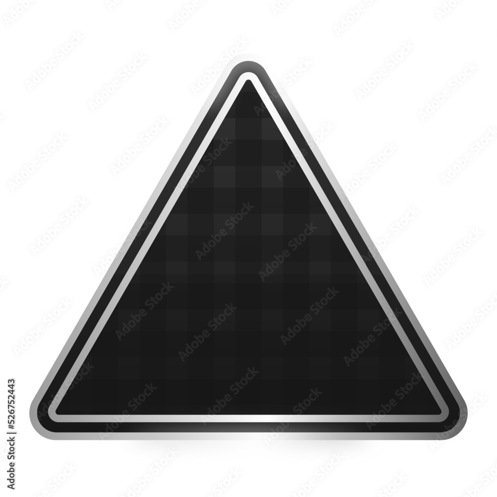 black triangle silver frame background
black triangle silver frame background