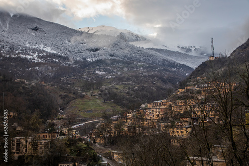 landscape Village in the mountains