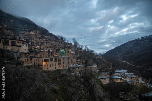 view of the city of kotor masooleh