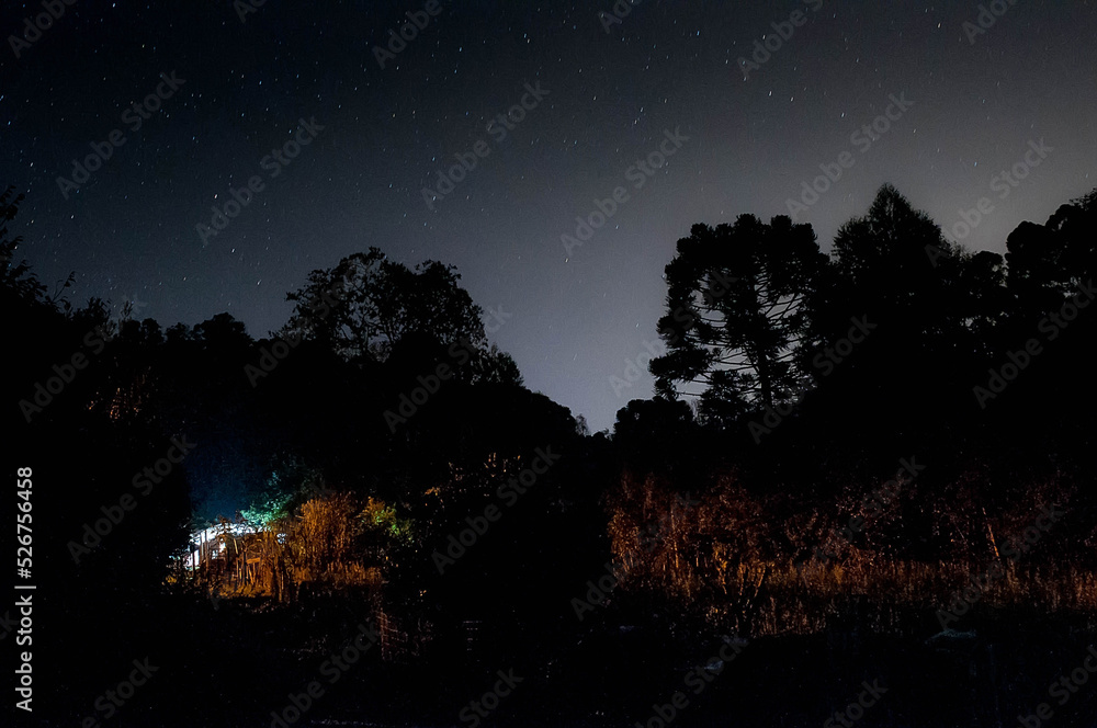 Fototapeta premium night photography of the stars