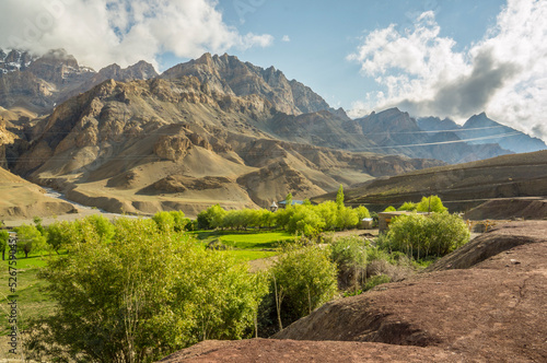 landscape in the Indian mountains