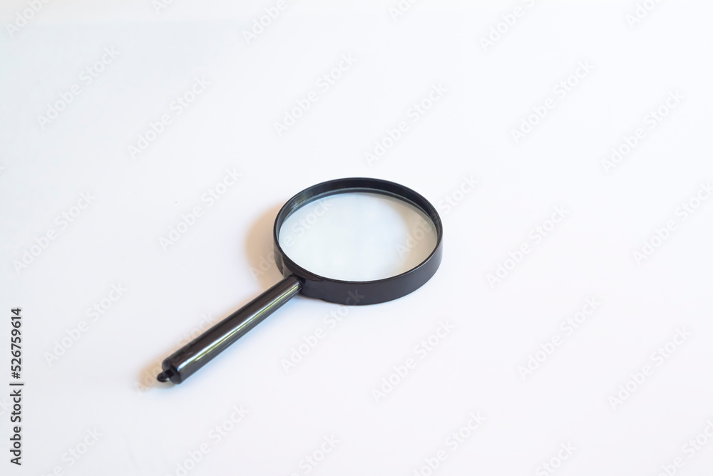 magnifying glass on a white background.
search,risk,piracy idea concept. magnifying glass on a white background.
search,risk,piracy idea concept.