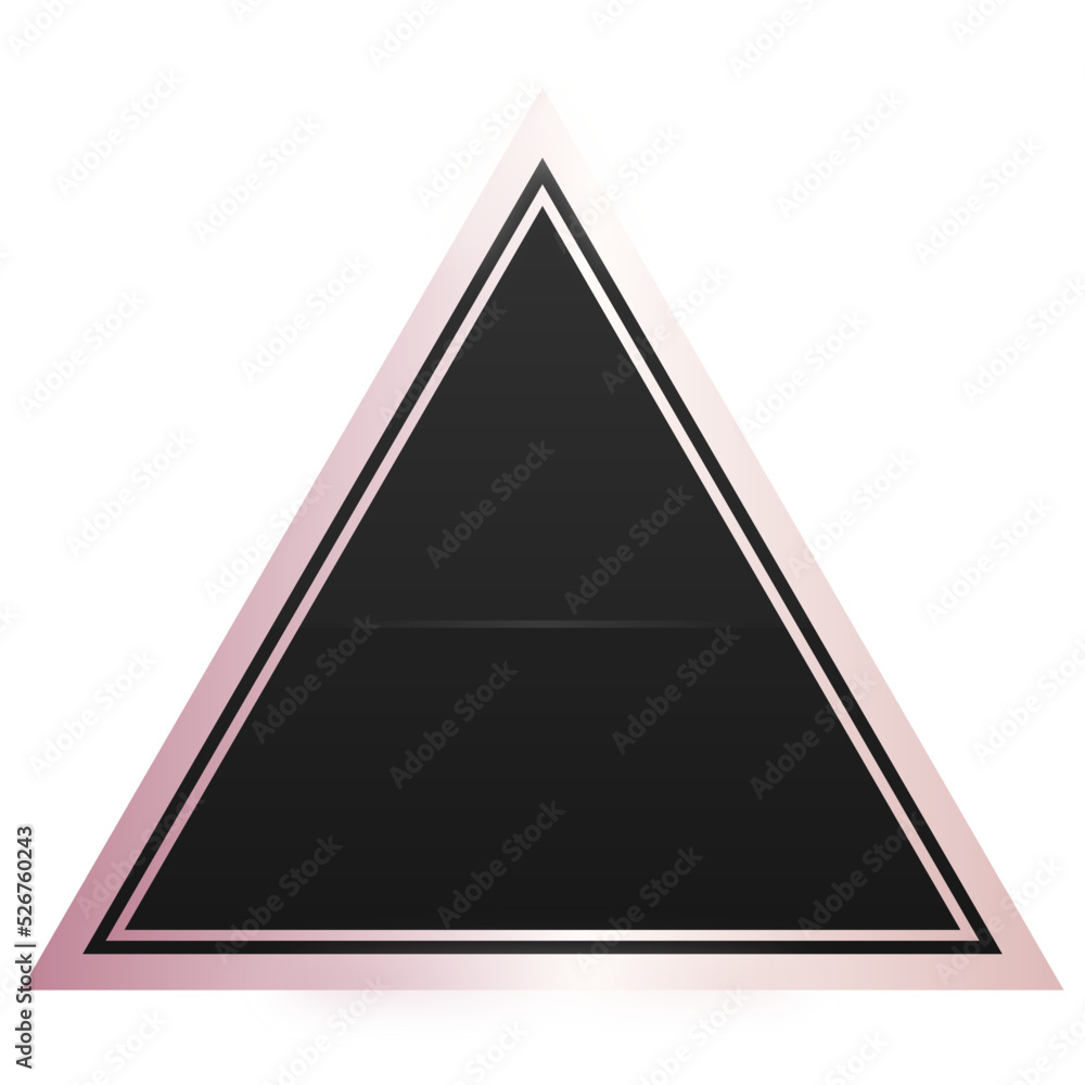 black triangle rose gold frame background
black triangle rose gold frame background