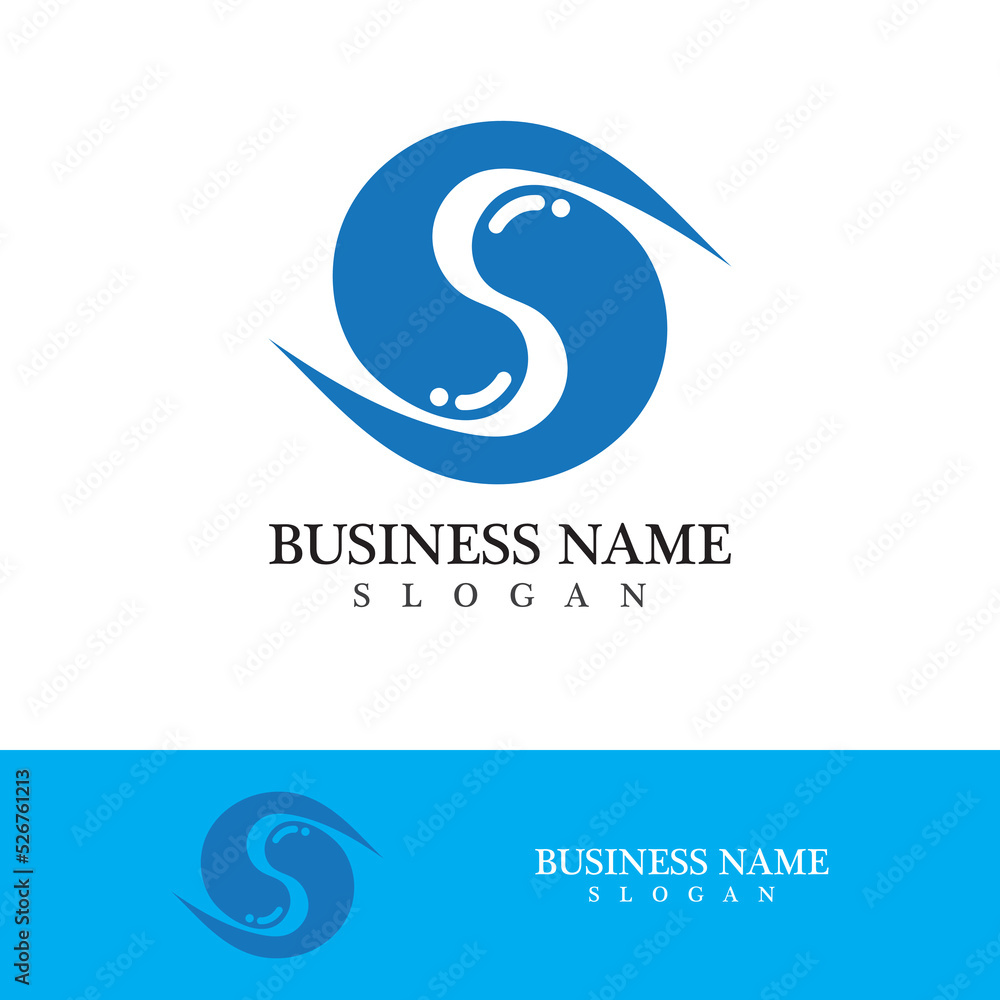 Business corporate S letter logo Business corporate S letter logo