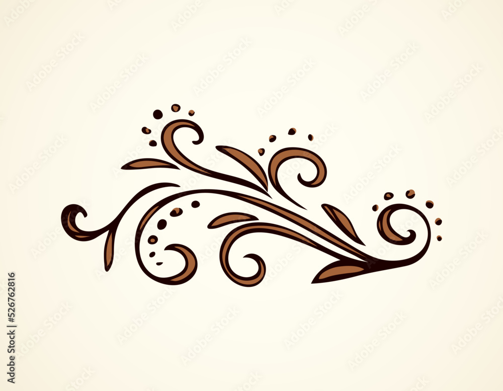 Vignette. Vector drawing Vignette. Vector drawing