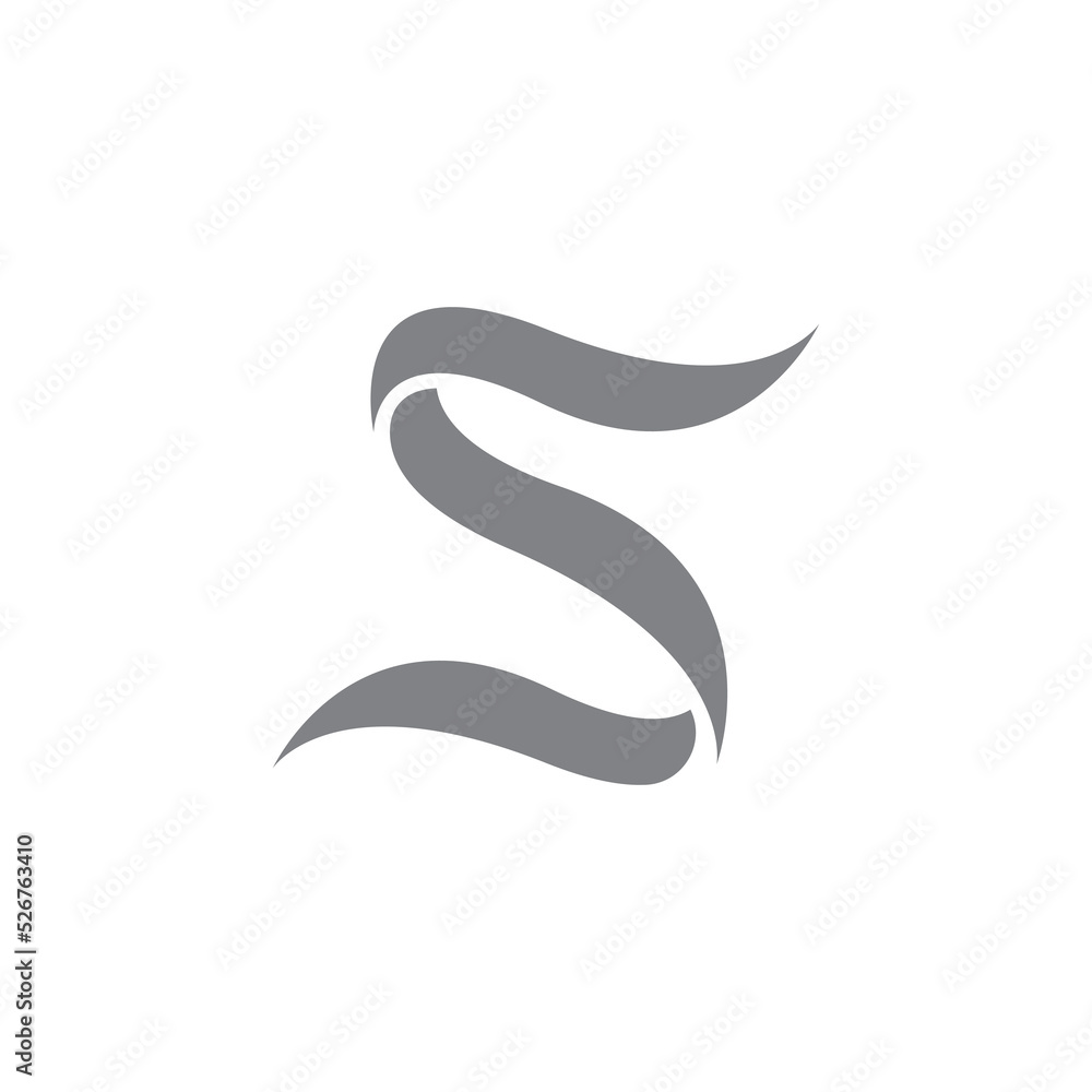 Obraz premium Business corporate S letter logo