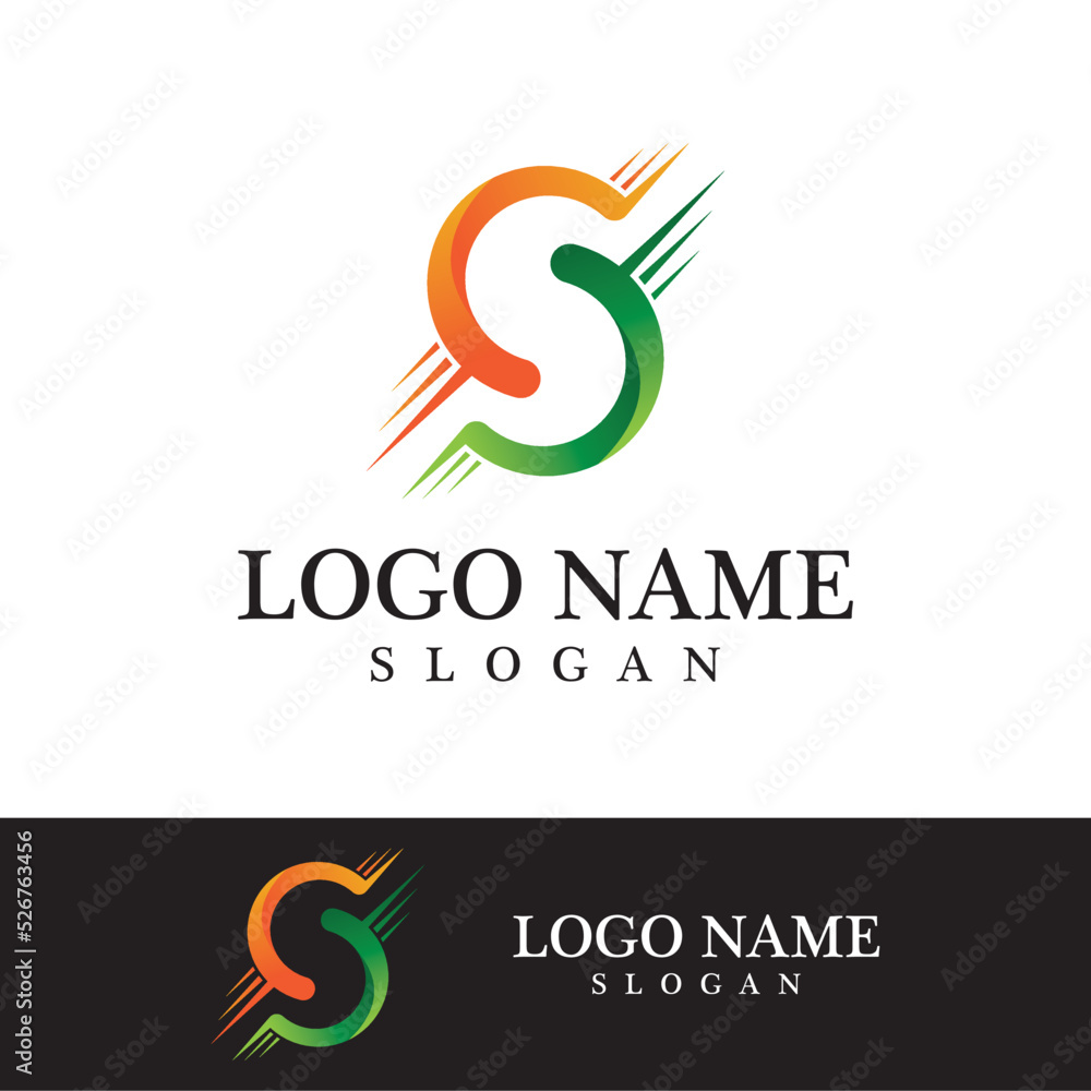 Business corporate S letter logo Business corporate S letter logo