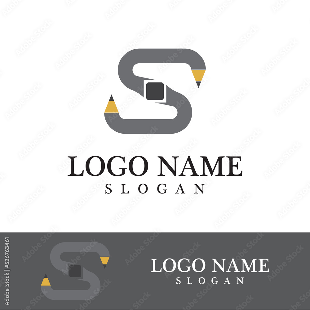 Business corporate S letter logo Business corporate S letter logo