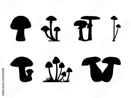 Mushroom Silhouette