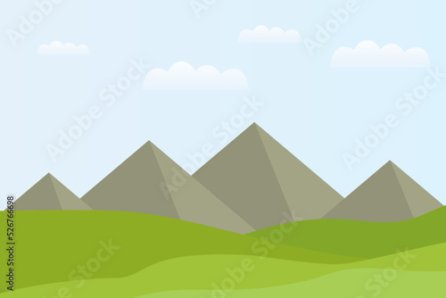 Greenery And Mountain Landscapes