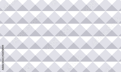 white 3d diamond background. flat style - stock vector.
