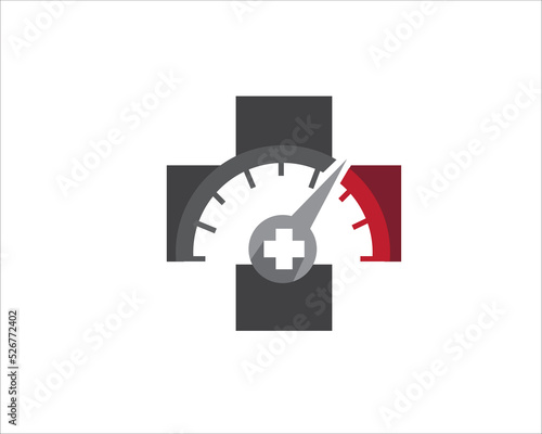 cross health logo designs for medical booster and medicare