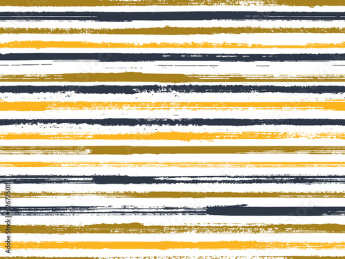 Grunge stripes seamless vector background pattern.